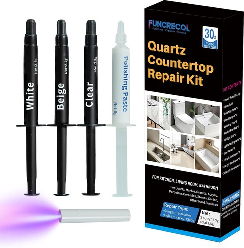 Quartz worktop repair kit - quartz,