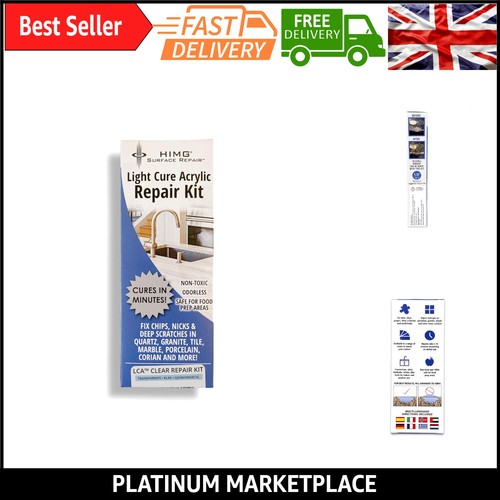 Clear quartz worktop repair - worktop,