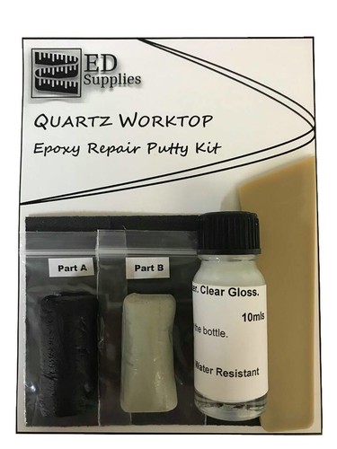 Quartz worktop epoxy repair - worktop,
