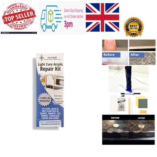 Clear quartz worktop repair - quartz,